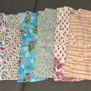 Lot of 6 Scrub Tops